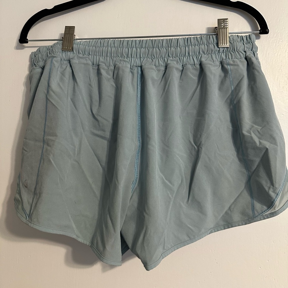lululemon athletica Light Blue Athletic Shorts